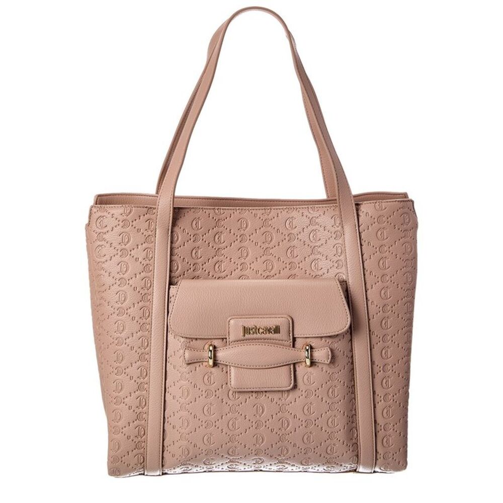 Just Cavalli Logo Tote
